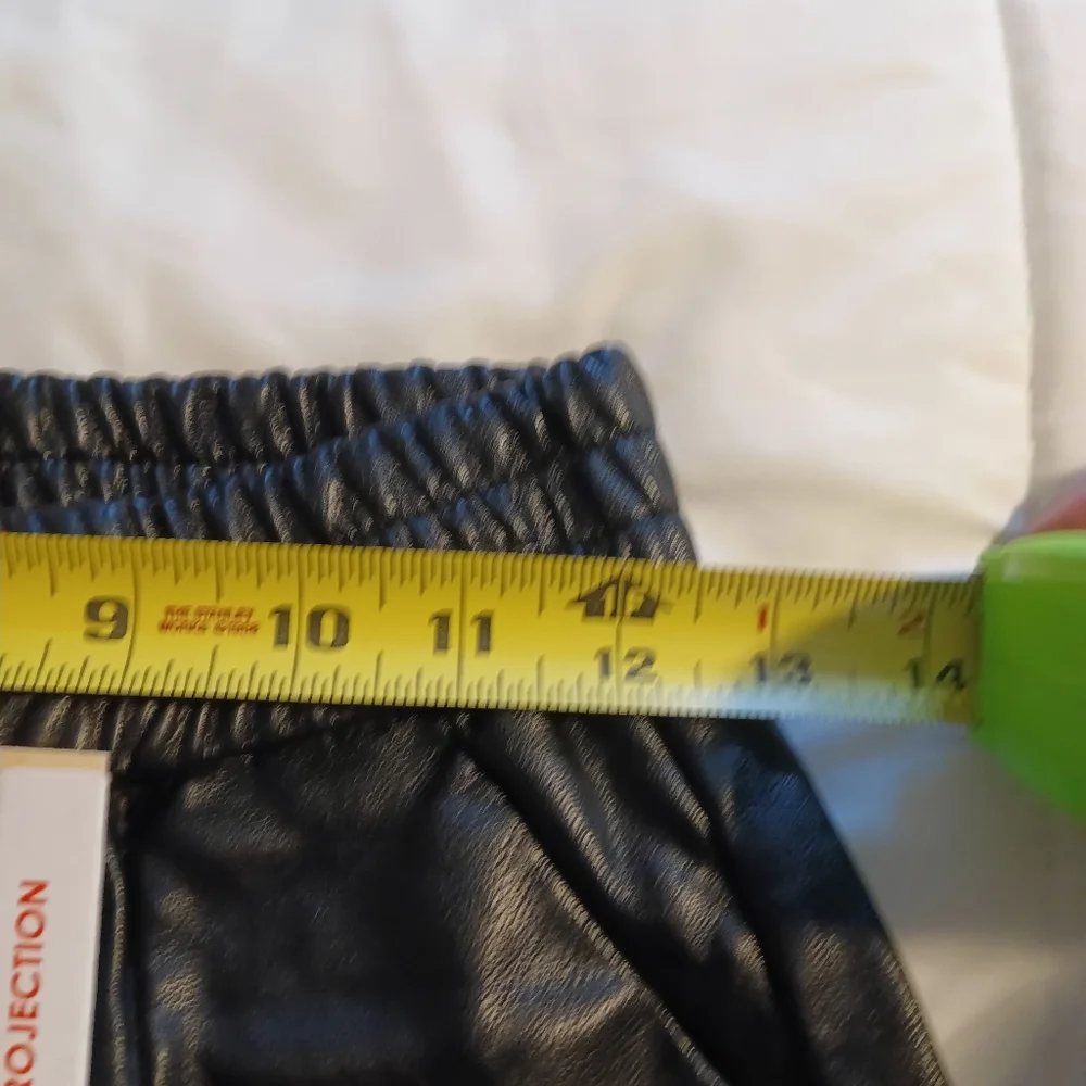 Anthropologie (Raga) faux leather joggers - Picture 8 of 9